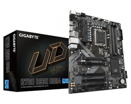 PLACA BASE GIGABYTE B760 DS3H 1700 ATX 4XDDR4